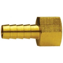 32449 Adapter, 1/2 in Hose Barbed x 1/8 in FPT, Brass - GetHydraulics.com