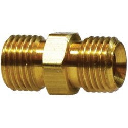 32460 Ballseat Union, 1/8 in MNPSM x 1/8 in MNPSM, Brass - GetHydraulics.com