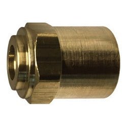 32756 Reusable Ferrule, 1/2 in Nominal, Hose Barbed, Brass - GetHydraulics.com