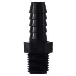 33025P Adapter, 1 - in Hose Barbed x 1 - in MIP, Polypropylene - GetHydraulics.com