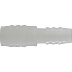 33347W Reducing Splicer, 1/4 in Hose Barbed x 3/16 in Hose Barbed, Nylon - GetHydraulics.com