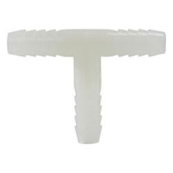 33418W Tee, 3/16 - in Hose Barbed x 3/16 - in Hose Barbed x 3/16 - in Hose Barbed, Nylon - GetHydraulics.com