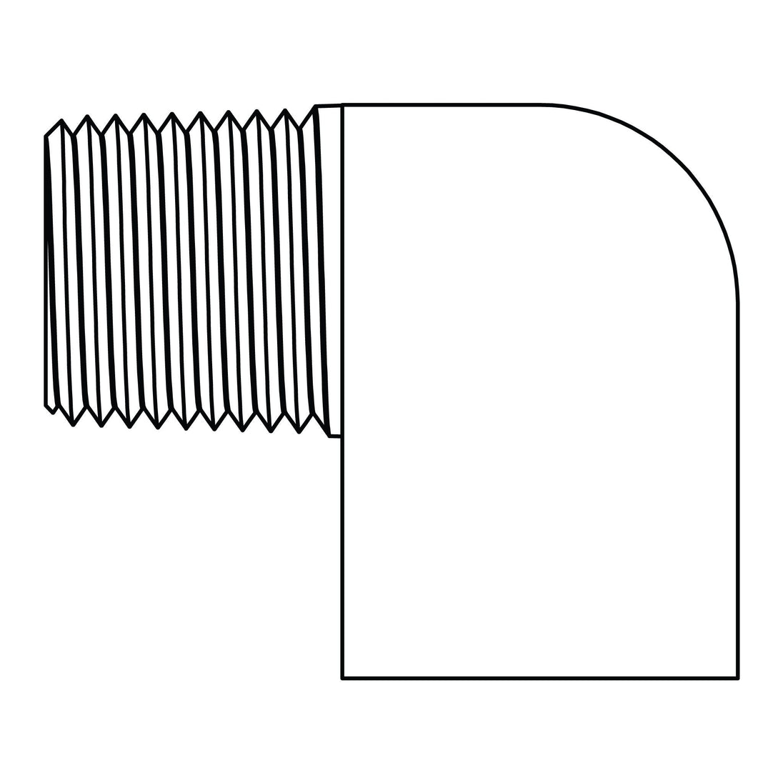 3400 - 08 - 06 Street Pipe Elbow 90°, Brass - GetHydraulics