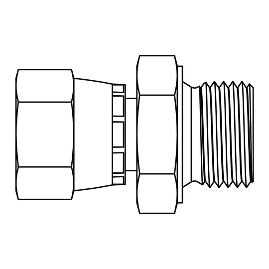 3402 - 04 - 06 JIC to BSPP - GetHydraulics.com