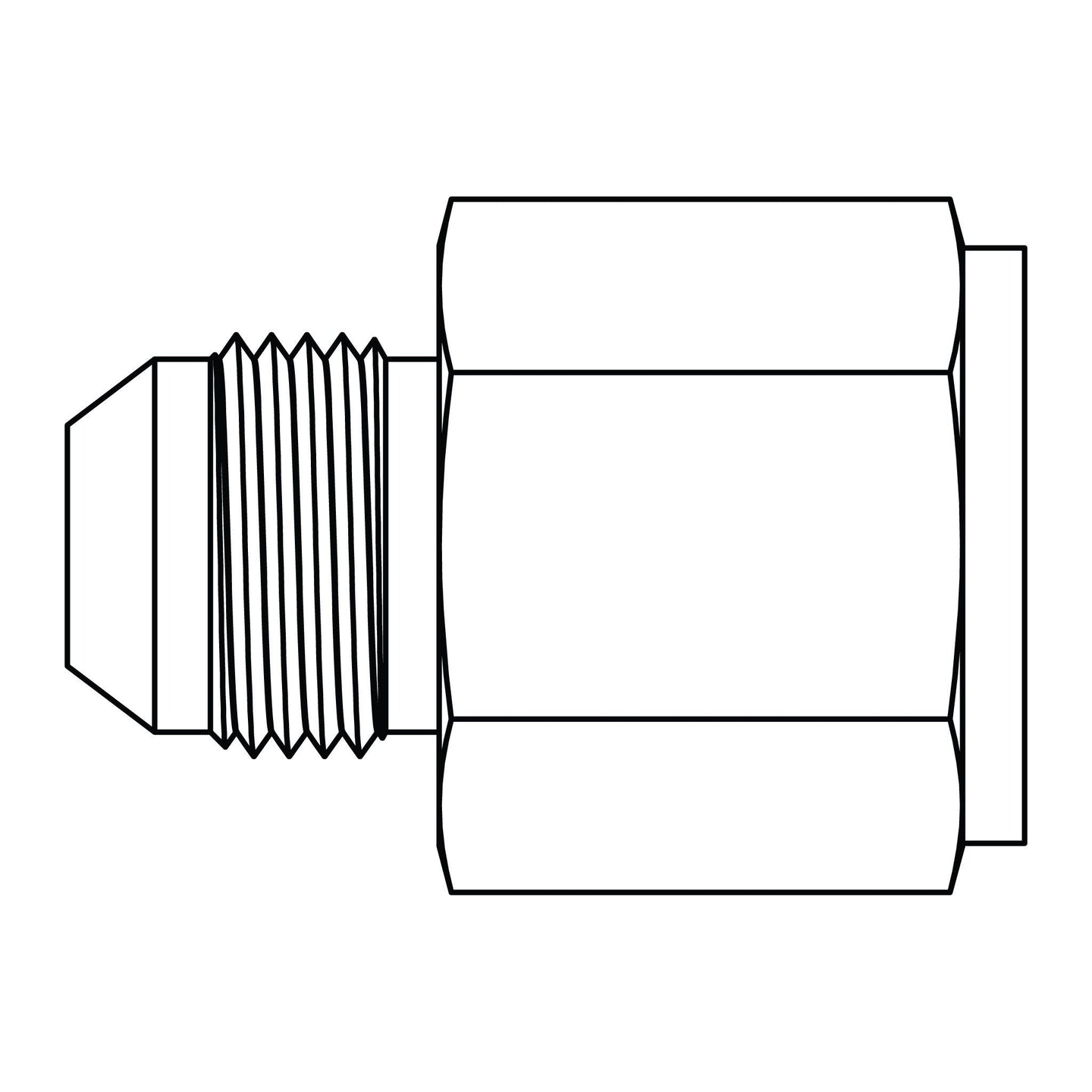 3405 - 20 - 16 JIC to BSPP - GetHydraulics.com