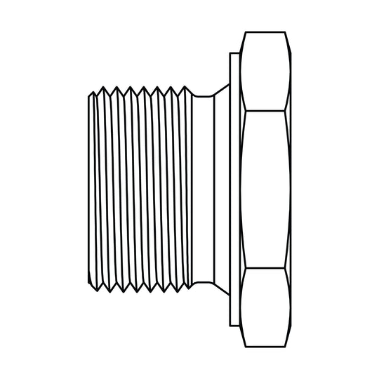 3408 - 16 BSPP Plug - GetHydraulics.com
