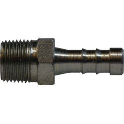 34205SS Adapter, 1/4 in Hose Barbed x 1/4 in MIP, Stainless Steel - GetHydraulics.com