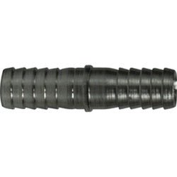 34543T Thinwall Splicer, 3/8 in Barbed x 1/4 in Barbed, Stainless Steel - GetHydraulics.com