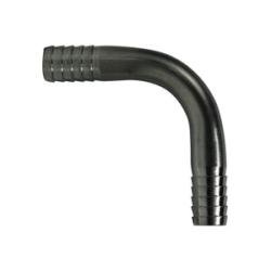 34552 90 deg Splicer Elbow, 3/8 in Hose Barbed x 3/8 in Hose Barbed, Stainless Steel - GetHydraulics.com