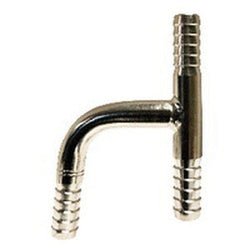 34650T Thinwall Y - Tee, 1/4 in Hose Barbed x 1/4 in Hose Barbed x 1/4 in Hose Barbed, Stainless Steel - GetHydraulics.com