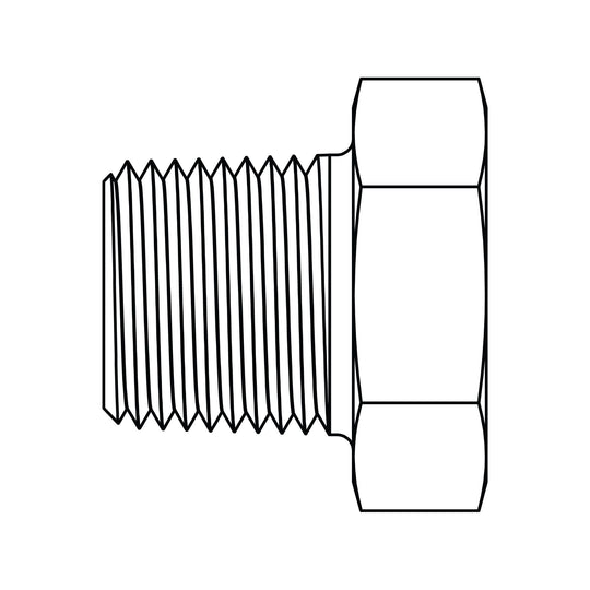 3506 - 06 - 02 BSPT Reducer Bushing - GetHydraulics.com