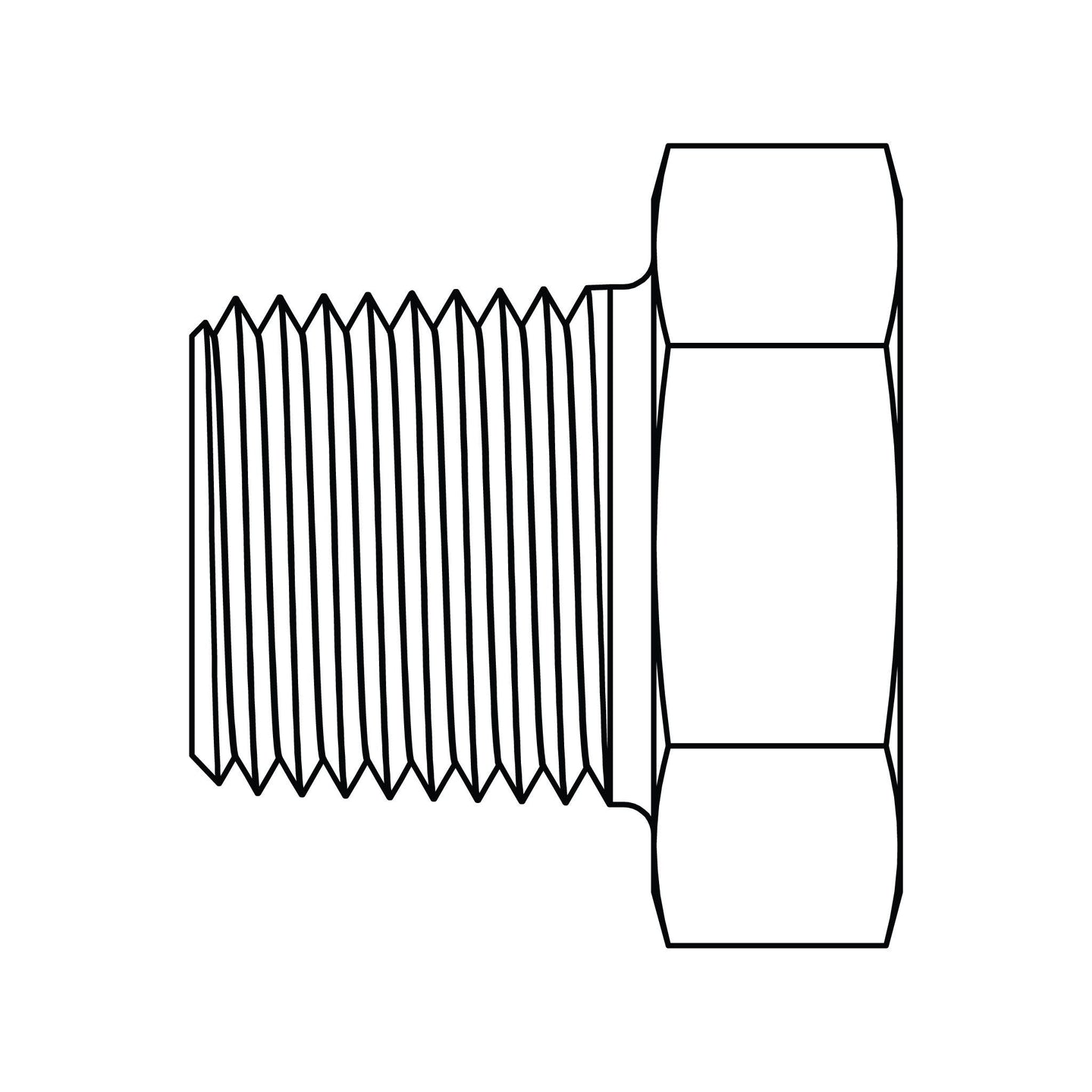3506 - 06 - 04 BSPT Reducer Bushing - GetHydraulics.com