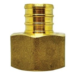 35062 Adapter, 1/2 in PEX x 3/4 in FIP, Brass - GetHydraulics.com
