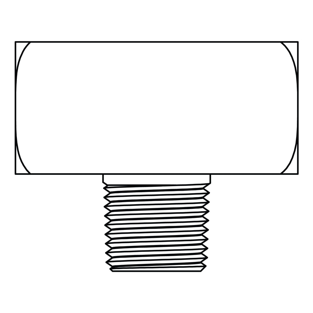 3600 - 12 - 12 - 12 Pipe Branch Tee, Brass - GetHydraulics