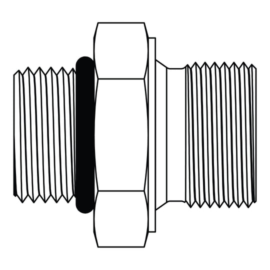 3620 - 04 - 04 O-Ring to BSPP - GetHydraulics.com
