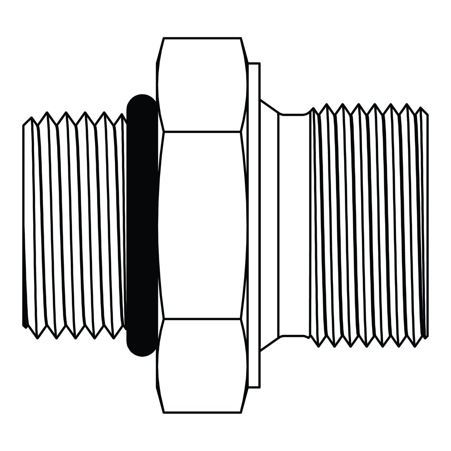 3620 - 12 - 12 O-Ring to BSPP - GetHydraulics.com