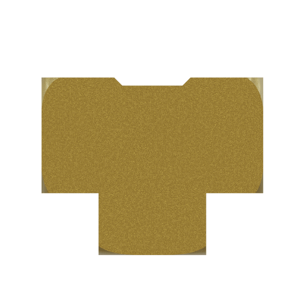 3700 - 08 - 08 - 08 Pipe Tee, Brass - GetHydraulics.com