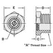 3700 PSI Hydraulic Metal Sight Glasses (NPT - PLUG) - GetHydraulics