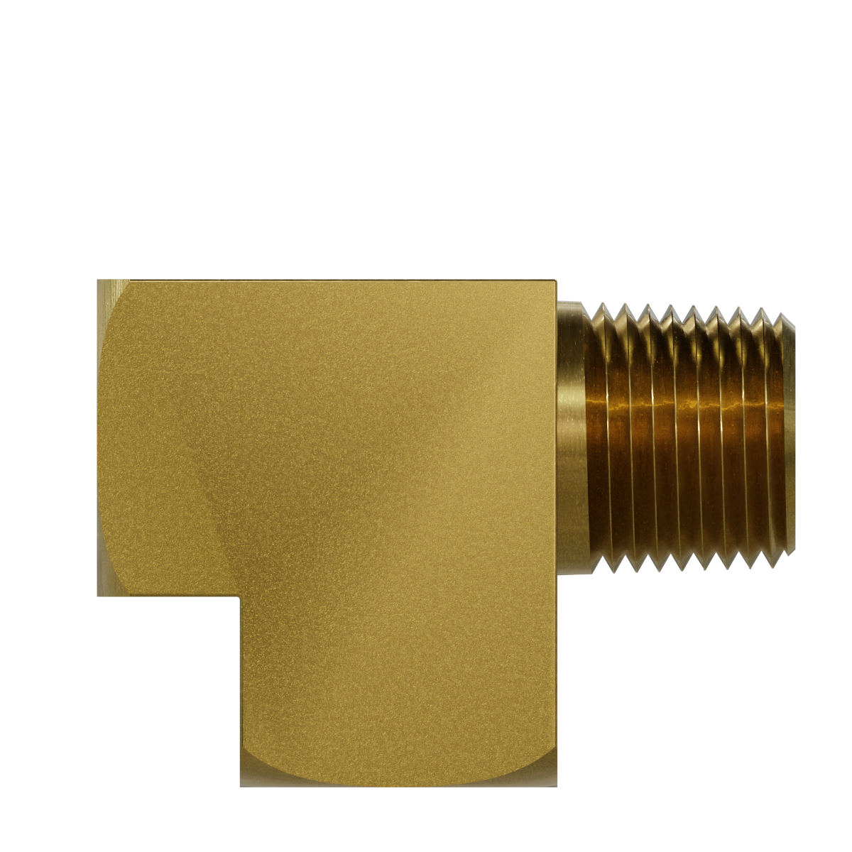 3750-12-12-12 Run Pipe Tee, Brass