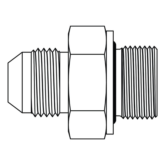 3800 - 04 - 02 JIC to BSPP - GetHydraulics.com