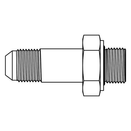 3800 - L - 06 - 04 JIC to BSPP - Long - GetHydraulics.com