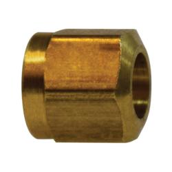 38009 Nut, 3/16 in Tube OD, Brass - GetHydraulics.com