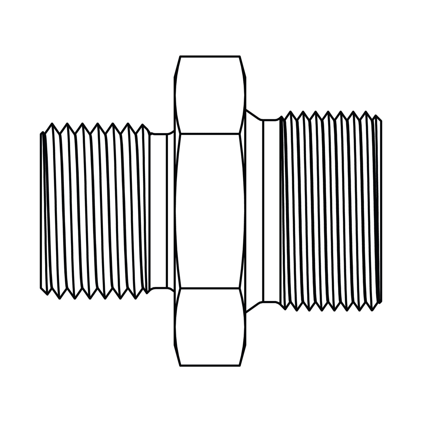 3810 - 12 - 22 BSPP to Metric - GetHydraulics.com