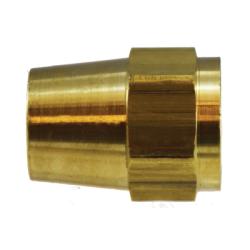 38171 Nut, 3/8 in Tube OD, Brass - GetHydraulics.com