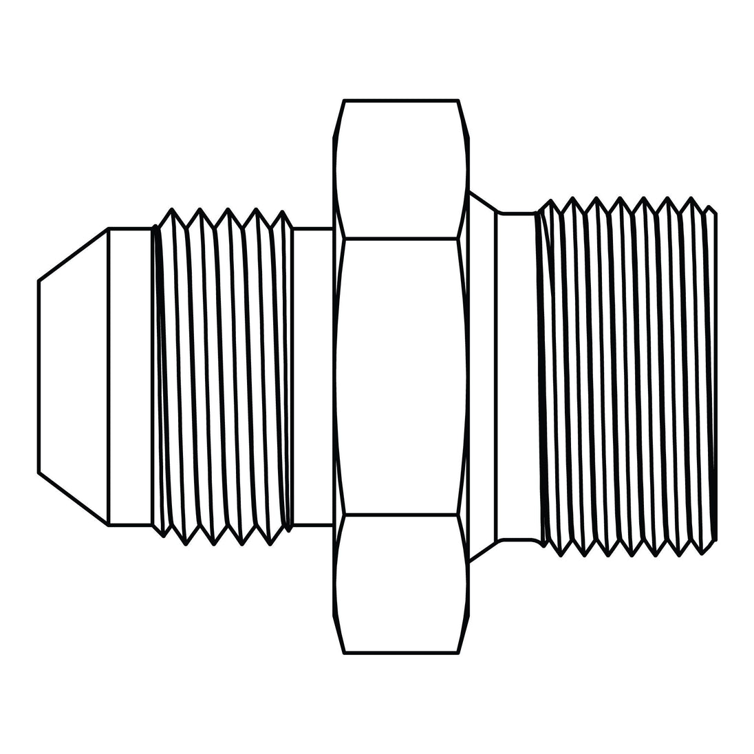3820 - 14 - 12 JIC to BSPP Dual Purpose - GetHydraulics.com