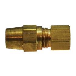 38212 Adapter, 5/8 in Tube OD x 1/2 in FNPTF, Brass - GetHydraulics.com