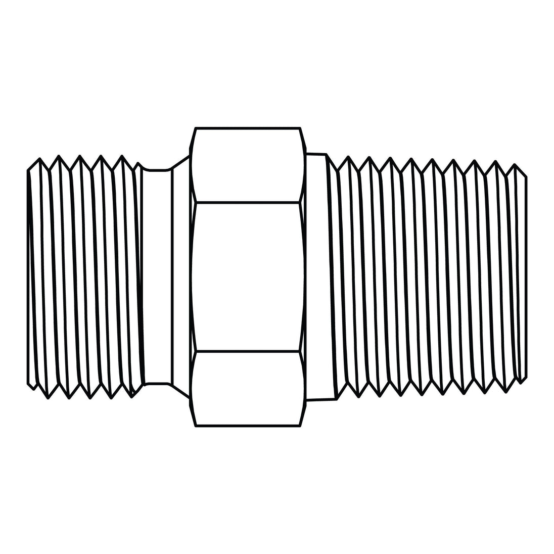 3825 - 06 - 12 BSPP to Pipe - GetHydraulics.com