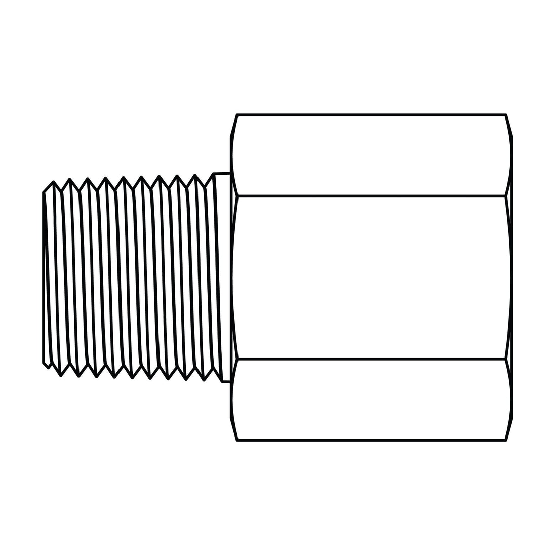 3826 - 08 - 08 Pipe to BSPP - GetHydraulics.com