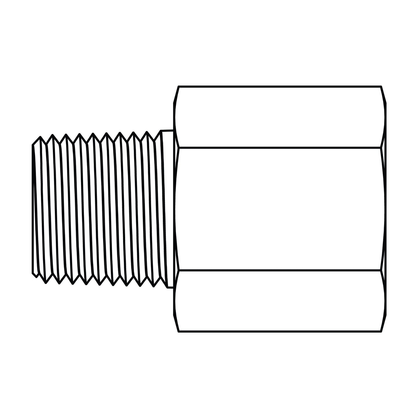 3826 - 08 - 08 Pipe to BSPP - GetHydraulics.com