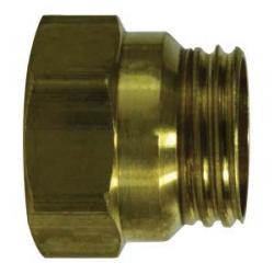 38312 Nut, 3/8 in Tube, Brass - GetHydraulics.com