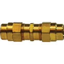 38319 Air Brake Union, 1/2 in Hose Barbed x 1/2 in Hose Barbed, Brass - GetHydraulics.com