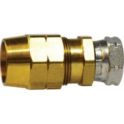38358 Connector, 1/2 in Hose x 7/8 in Female ABS, Brass - GetHydraulics.com