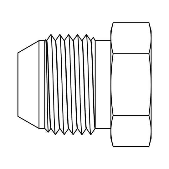 3862 - 08 JIS Plug (30 Seat BSPP Thread) - GetHydraulics.com
