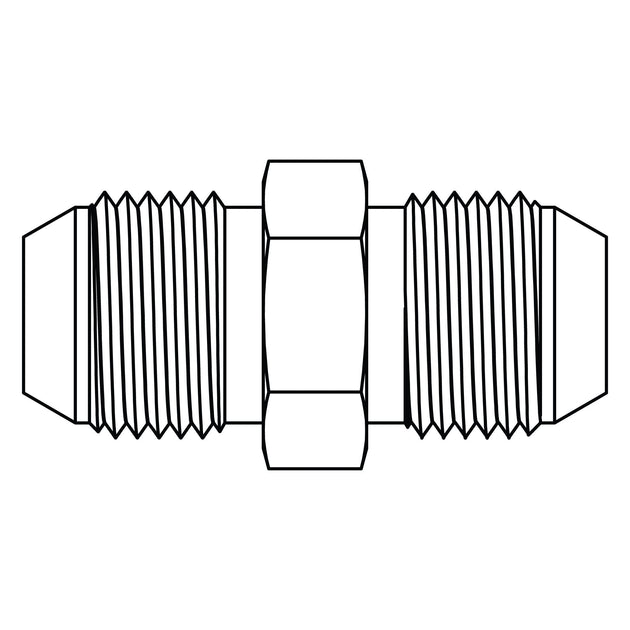 3866 - 12 - 12 JIS Union (30 Seat BSPP Thread) - GetHydraulics.com