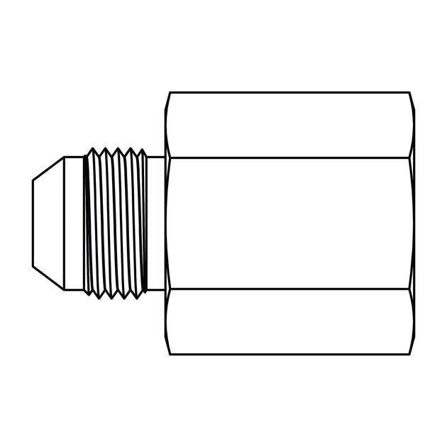 3871 - 08 - 08 JIC - JIS Solid (30 Seat BSPP Thread) - GetHydraulics.com