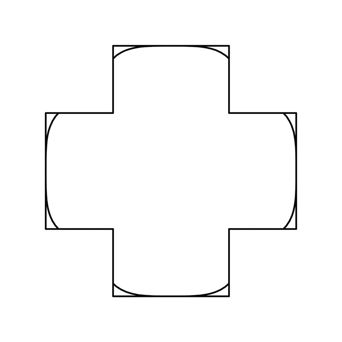 3950 - 12 - 12 - 12 - 12 Pipe Cross, Brass - GetHydraulics