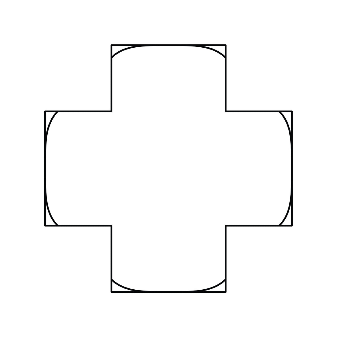 3950-02-02-02-02 Pipe Cross, Brass