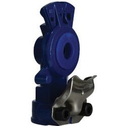 39510 Emergency Gladhand with Red Poly Seal and Filter, Polyethylene Seal, Iron Body - GetHydraulics.com