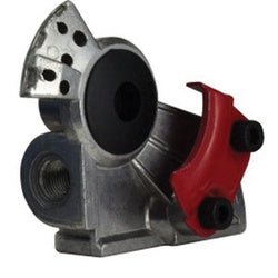 39511 Angle Emergency Gladhand, Rubber Seal, Aluminum Body - GetHydraulics.com