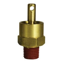 39600 Air Tank Drain Pull Valve, 1/4 in Nominal Pipe, MPT Connection, Brass Body - GetHydraulics.com