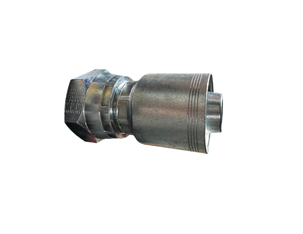 400XF-FDINX-12-25S-36 XTRAFIT, 4 wire hose fitting, 3/4" Hose x 36MM x 20 (25S) Female Swivel
