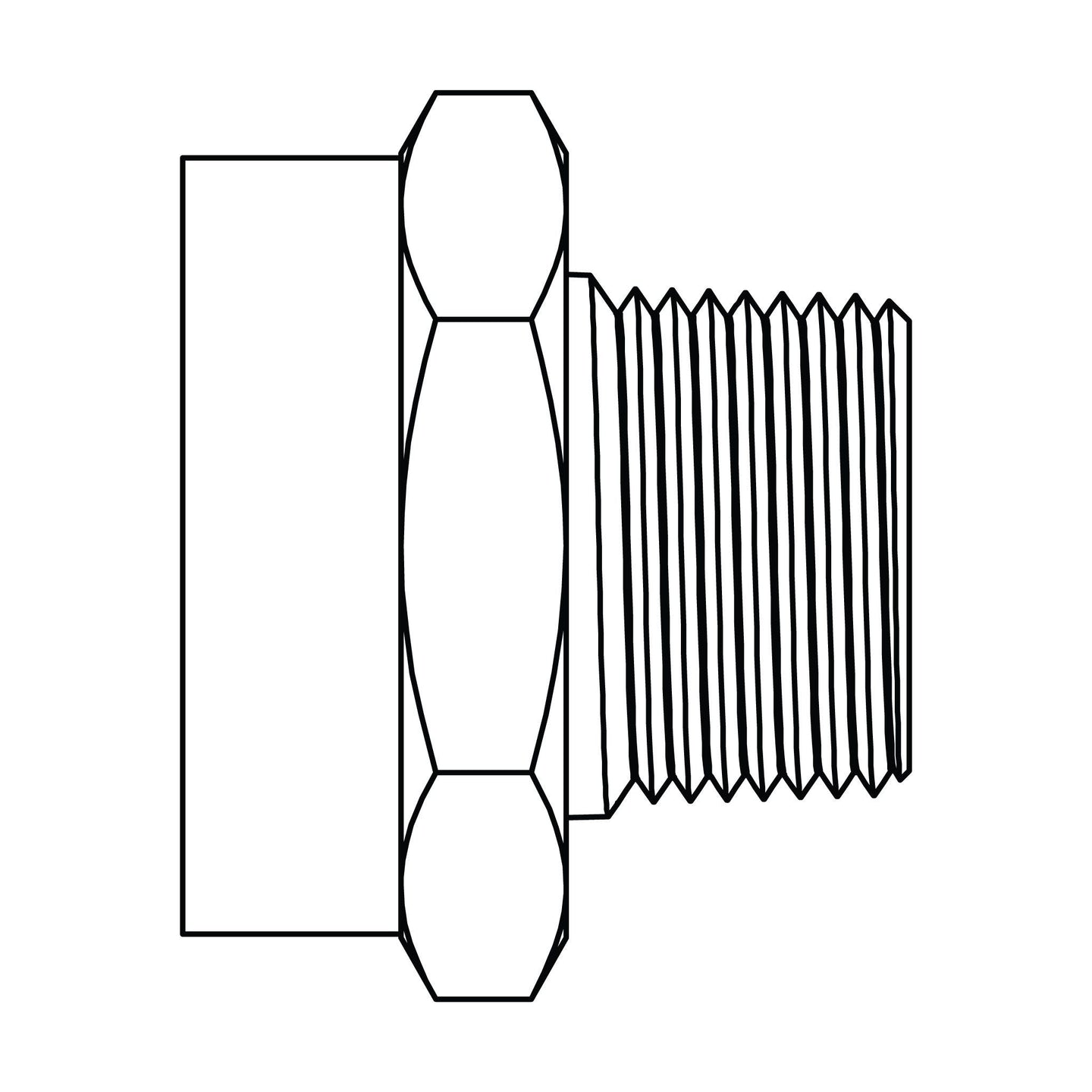 4025 - 12 - 06 GHT to Pipe, Brass - GetHydraulics