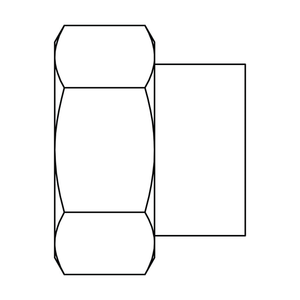 4030 - 12 - 04 GHT to Pipe, Brass - GetHydraulics