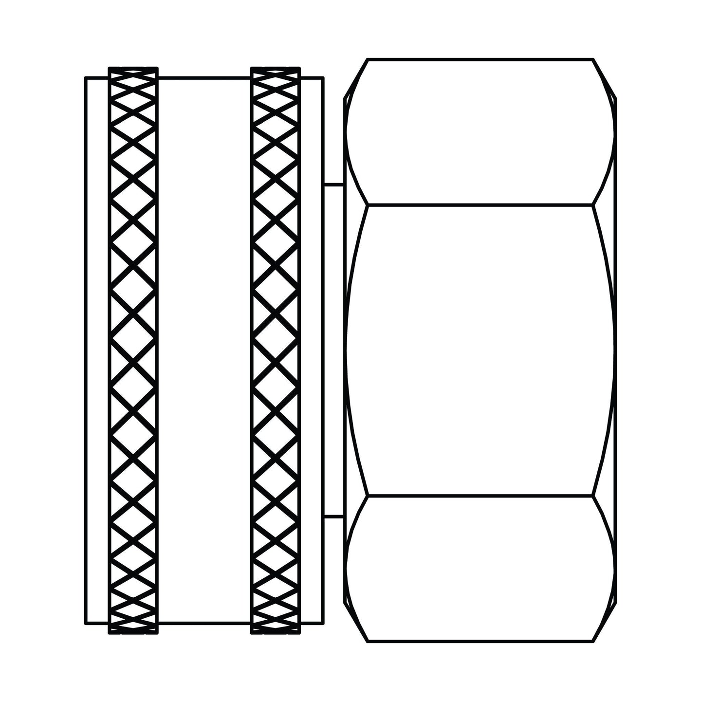 4045 - 12 - 04 GHT Swivel to Pipe, Brass - GetHydraulics