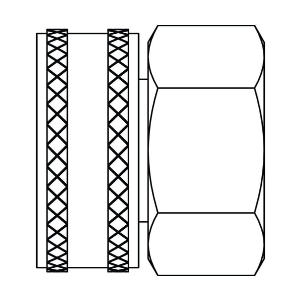 4045 - 12 - 04 GHT Swivel to Pipe, Brass - GetHydraulics