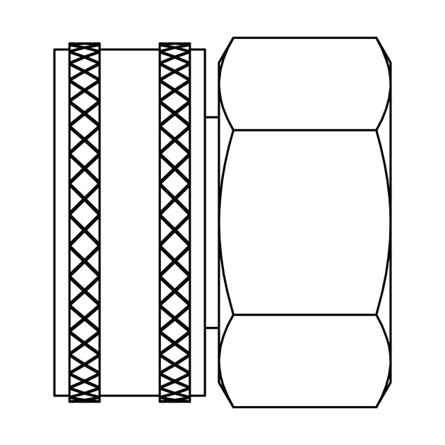 4045 - 12 - 04 GHT Swivel to Pipe, Brass - GetHydraulics.com